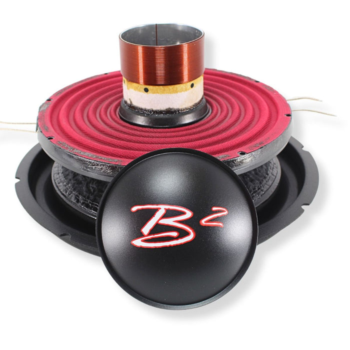 B2 Audio Riot Re-cone Kit Drop-In 12"  2-Ohm 3" Coil Carbon Fiber
