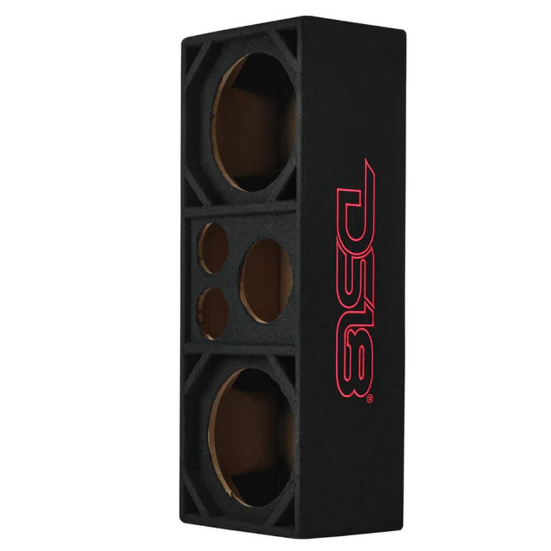 Dual 10” + Dual 4” Tweeter + 2” Driver Ported Voceteo Enclosure Speakon Ready