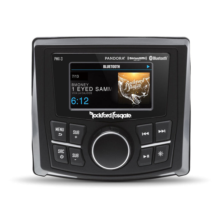 Rockford Audio Kit for Select Polaris RZR-Radio, 4 Speakers, Amp & 10" Subwoofer