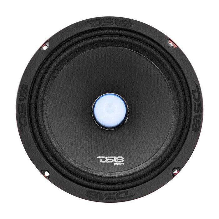 2300W 2x 8" Midrange Speakers + 2x Bullet Tweeters + 1600W 4 Ch Amplifier Combo