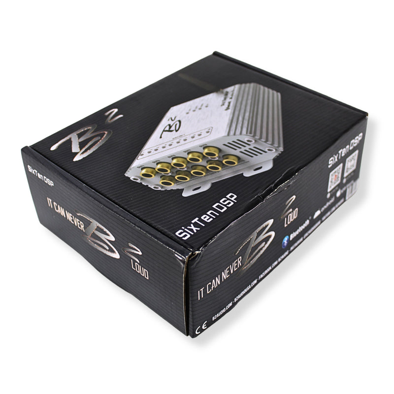 B2 Audio SixTen Metallic 10Ch Bluetooth DSP 4V 96kHz with Floating Mount Bracket