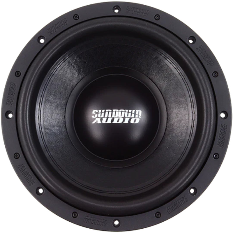 Sundown Pair of 12" U-Series D4 Subs & RAGE-3200 Amp w/ Dual Vented Enclosure