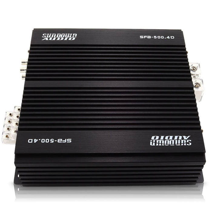 Sundown Audio Full Range 4 Channel 4 Ohm 500W RMS SFB-500.4D Amplifier