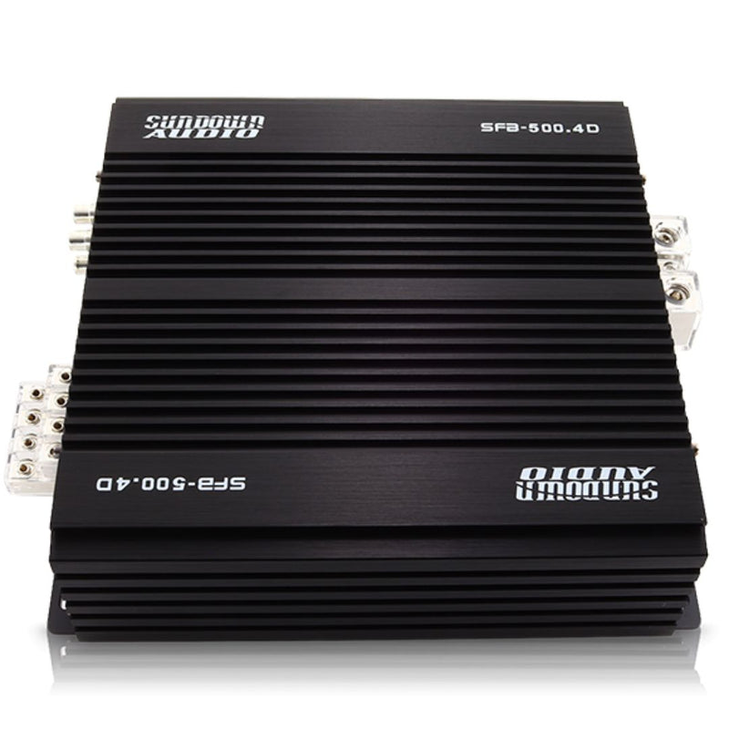 Sundown Audio Full Range 4 Channel 4 Ohm 500W RMS SFB-500.4Dv2 Amplifier