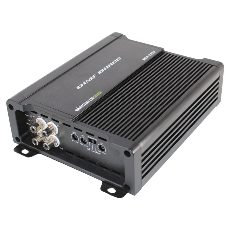 Deaf Bonce Machete Fight 220 Watt 2 Channel Class D Amplifier MFA-2.220 OPEN BOX