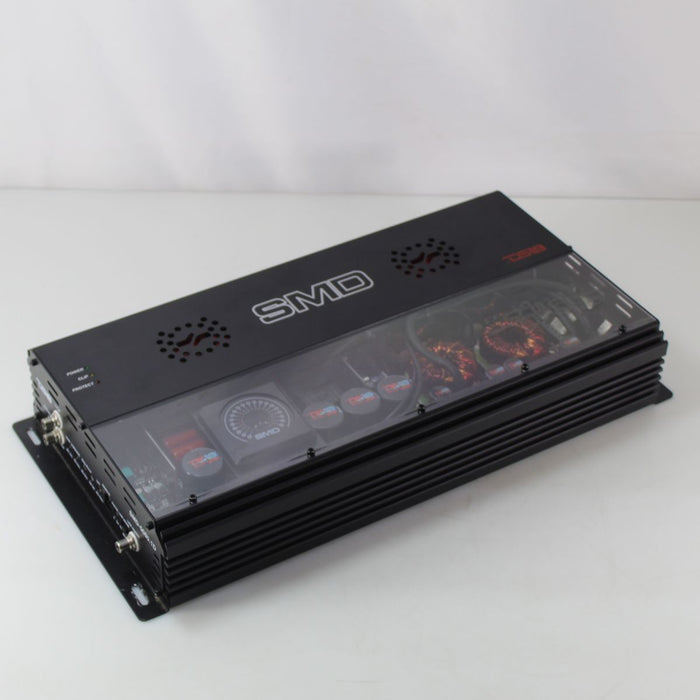 DS18 5K RMS 1-Ohm Stable Class D Mono Amplifier w/Voltmeter SMD-5000.1D OPEN BOX
