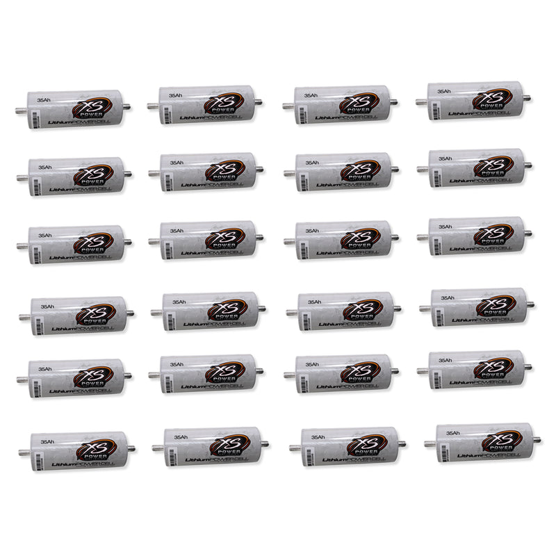 XS Power 24 Pack Kit 35AH Lithium Cells 2.3v Lithium Titanate Oxide (LTO) Lot
