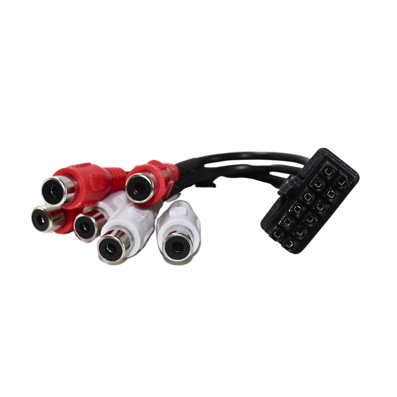 DS18 GEN-X 5-Channel Class D Amplifier 130 x 4 @ 4-Ohm + 900 x 1 W/ Bass Knob