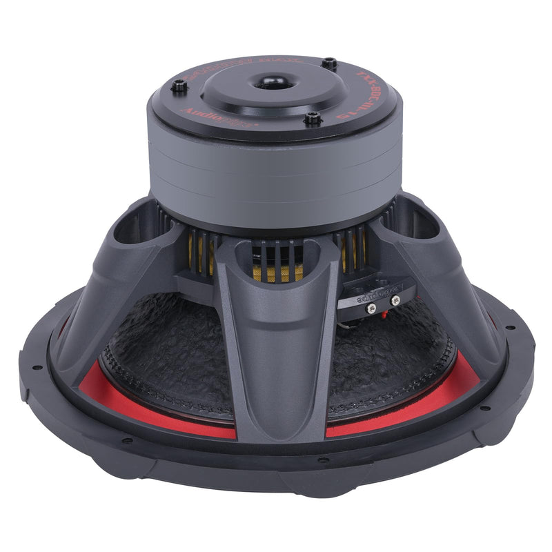 15-Inch 1200 Watts RMS Dual 4-Ohms Triple Stack Composite Cone Subwoofer