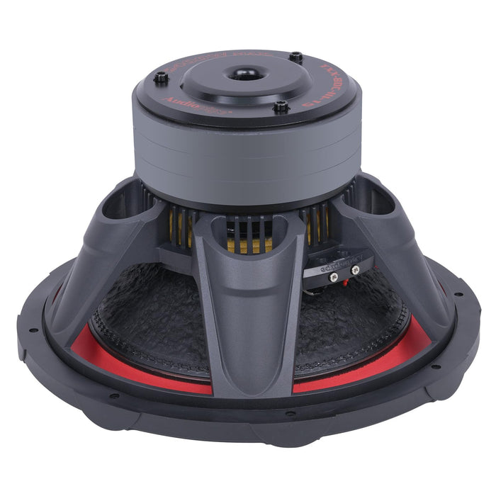 15-Inch 1200 Watts RMS Dual 4-Ohms Triple Stack Composite Cone Subwoofer