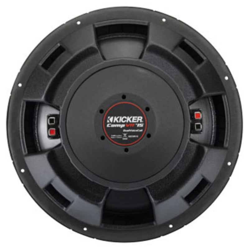 15" 1400W Dual 2 Ohm Car Subwoofer KICKER CompVR CVR152 DVC Round Bass Speaker
