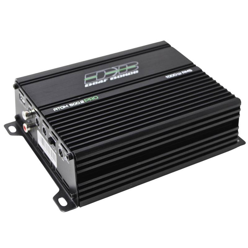 Deaf Bonce Apocalypse 500W 1 ohm 2-Channel Class D Amplifier ATOM-500.2 PRO