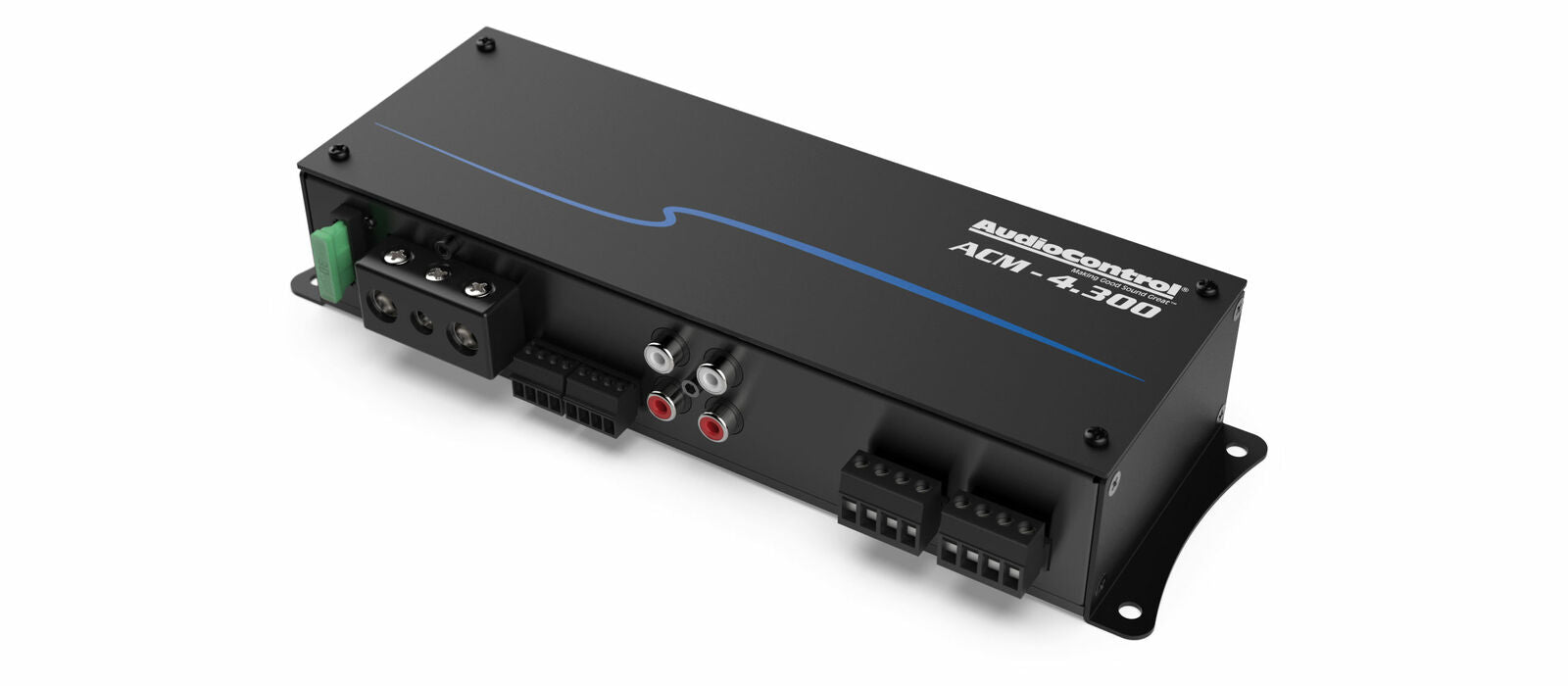 AudioControl 4 Channel 2 Ohm Stable Micro Class D Motorcycle Amplifier ACM-4.300