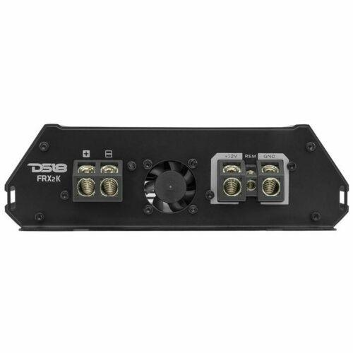 DS18 Full Range Monoblock Amplifier Class D 2000W RMS 1 Ohm /w Bass Knob FRX2K - Big Jeff Online Inc