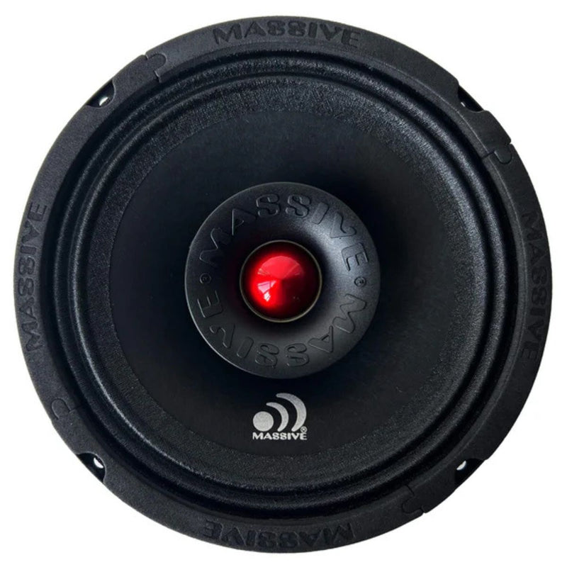 6.5" 140 Watt RMS 4 Ohm Mid-Bass Pro Audio Coaxial Speaker Massive Audio P65NTI