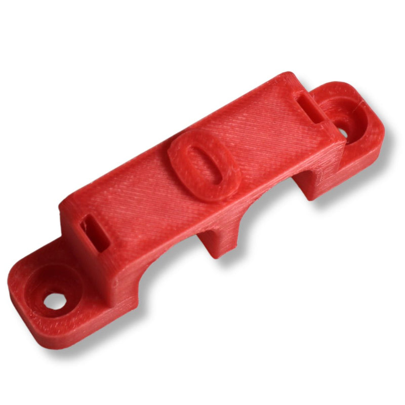 1/0 Gauge Cable Management Wire Comb Dual Slot Use w/ Cable Zip Tie Red/Black