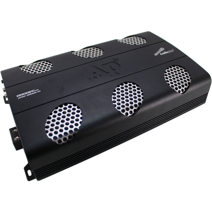 Audiopipe 8000W Full Range Class-D Mosfet Monoblock Amplifier OPEN BOX