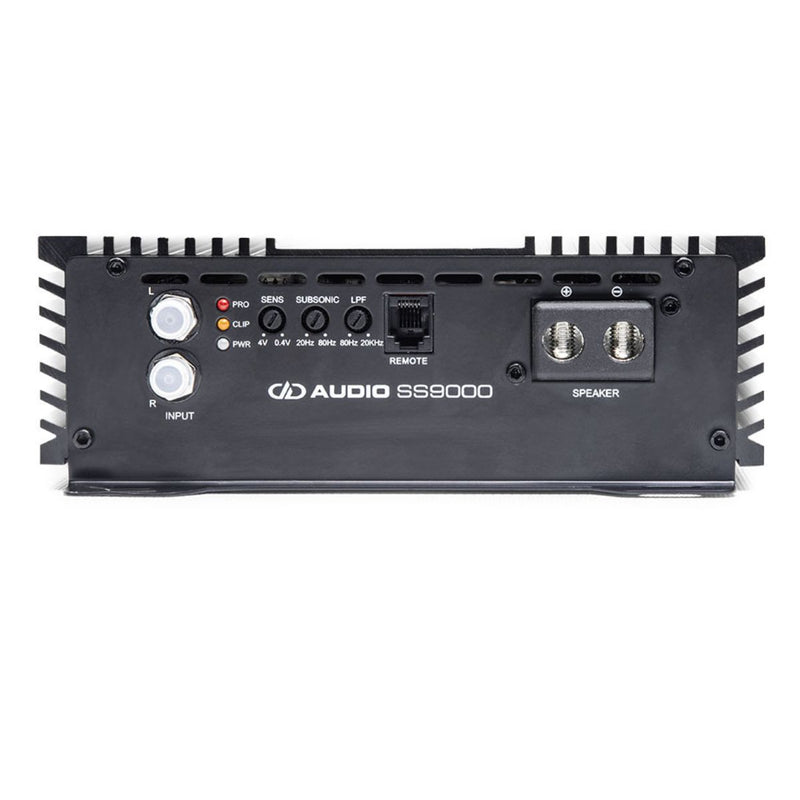 9000 Watts RMS Full Range Compact Monoblock Class D Amplifier DD Audio SS9000