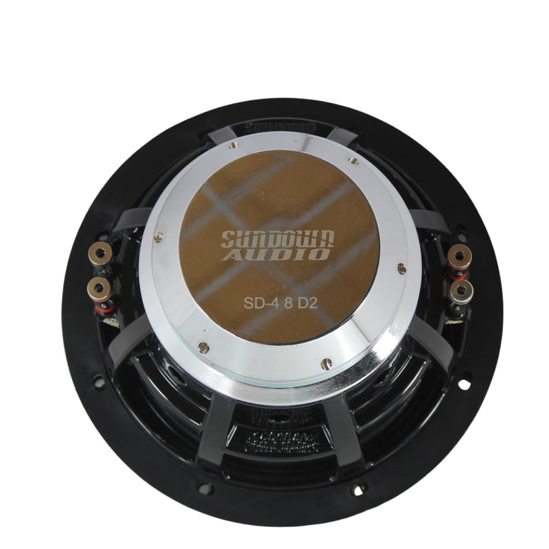 Sundown Audio 8" 400 Watt RMS Dual 2-Ohm SD-Series Neo Subwoofer SD4-8-D2