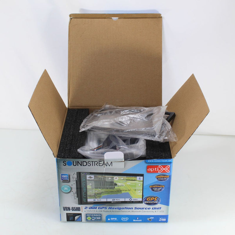 7" Multimedia Touchscreen Headunit W/ Bluetooth & NAV | VRN-65HB OPEN BOX