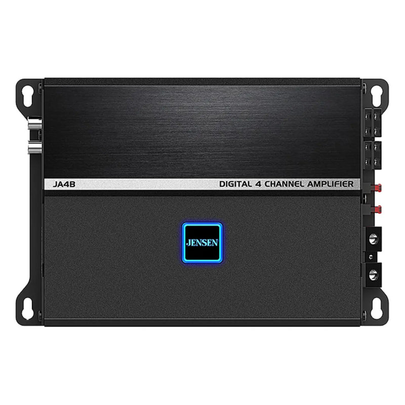 2 Pairs of 6" x 9" 75W RMS 4-Ohm JS69T Speakers w/ 4 channel 740W RGB Amplifier