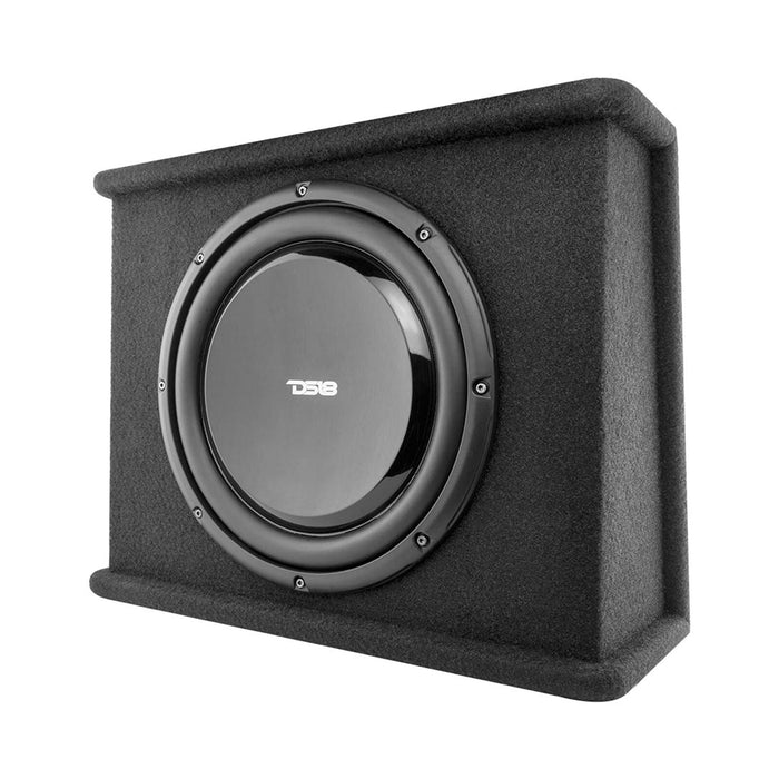 DS18 10" Shallow Subwoofer Bass Package 700 Watts 2 Ohm with Built In Amplifier