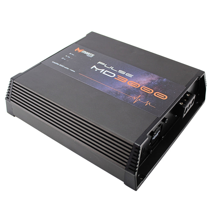 Monoblock 3000 Watt 1 ohm Class D Full Range Amplifier with Bass Knob