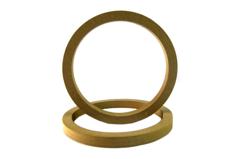 Pipeman's Istallation Solution 8" x 3/4-inch with Bezel Wood Ring Pair / RING-8R