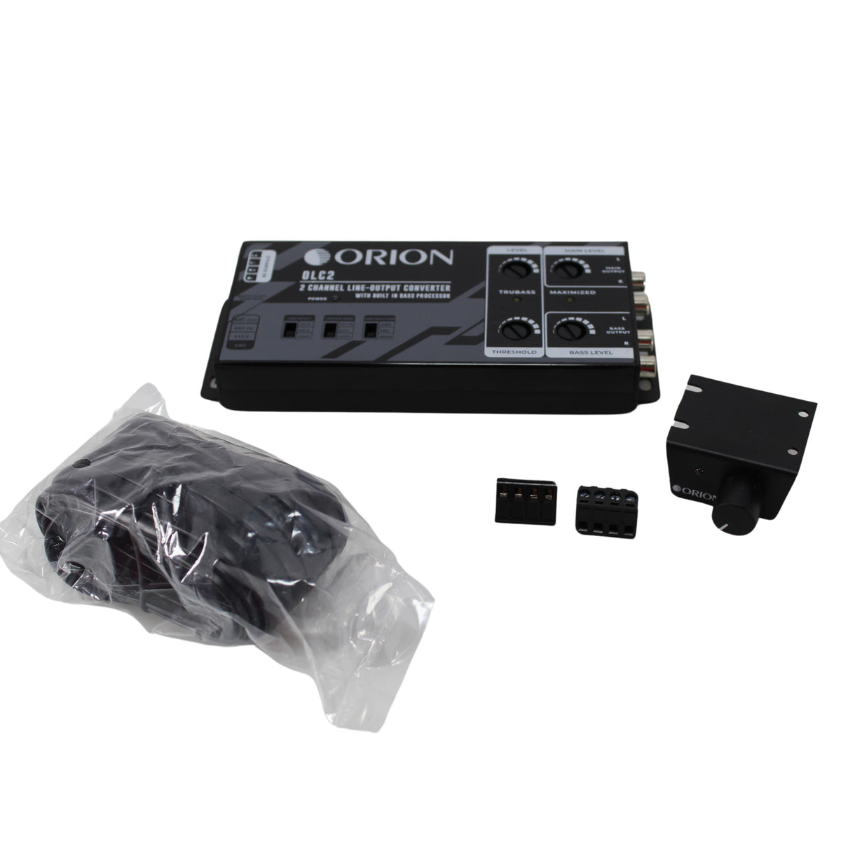 ラジオ・コンポ KAORU 2 Channel LED Line Output Convertor w/ Built-in Bass Processor