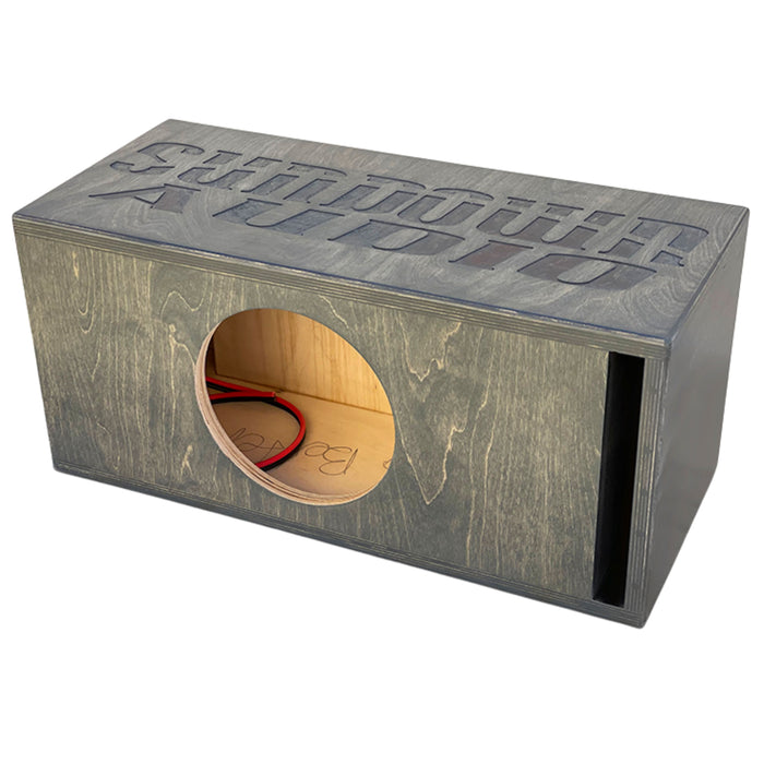 1000W RMS Dual 2 or 4-Ohm 8" X Series V3 Subwoofer w/ Single 8" Birch Ported Box