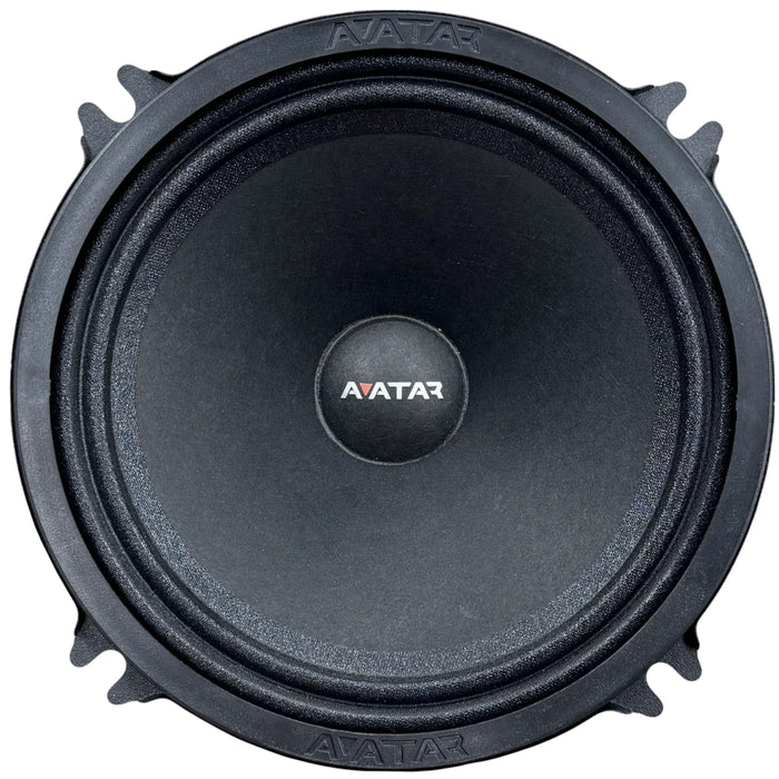 Avatar Car Audio 5.2" 4 Ohm 140W Peak/70W RMS Mid-Range Speakers Pair MTU-50LE