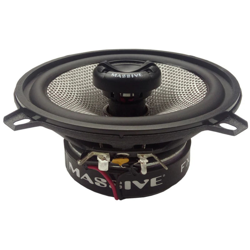 Pair of Massive Audio 5.25" 4-Ohm 60 Watts RMS 2-Way Coaxial Speakers