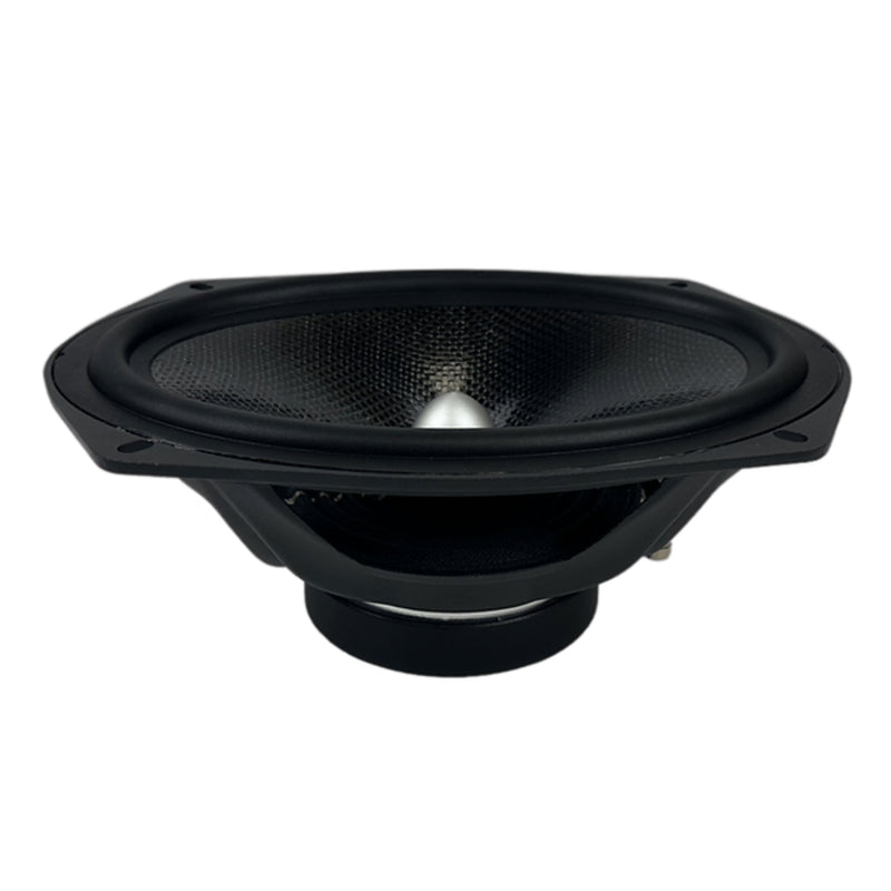 Resilient Sounds Pair of 6x9" Carbon Fiber 75 Watt RMS 4 Ohm Midrange Loudspeakers