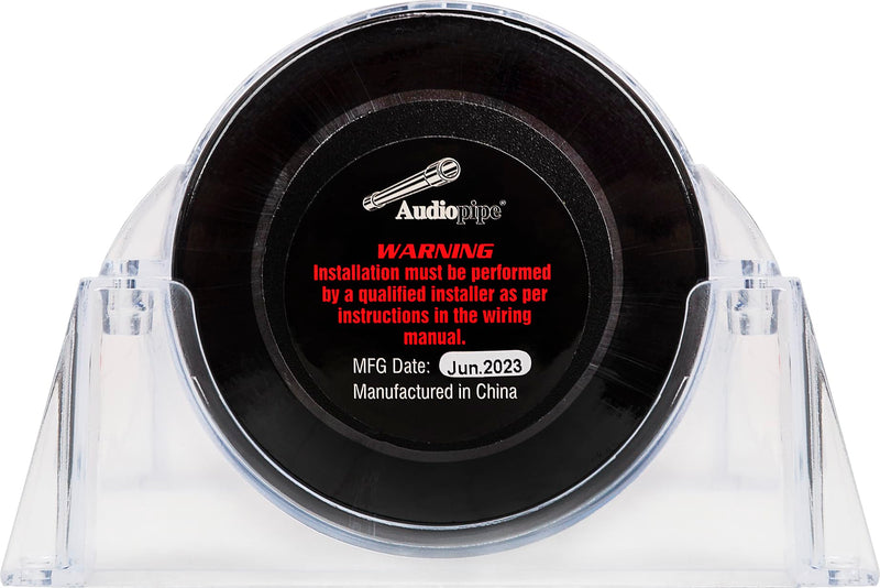 Audiopipe 3.5 Farad Capacitor w/ Digital Display & Status Indicator ACAP-D3500