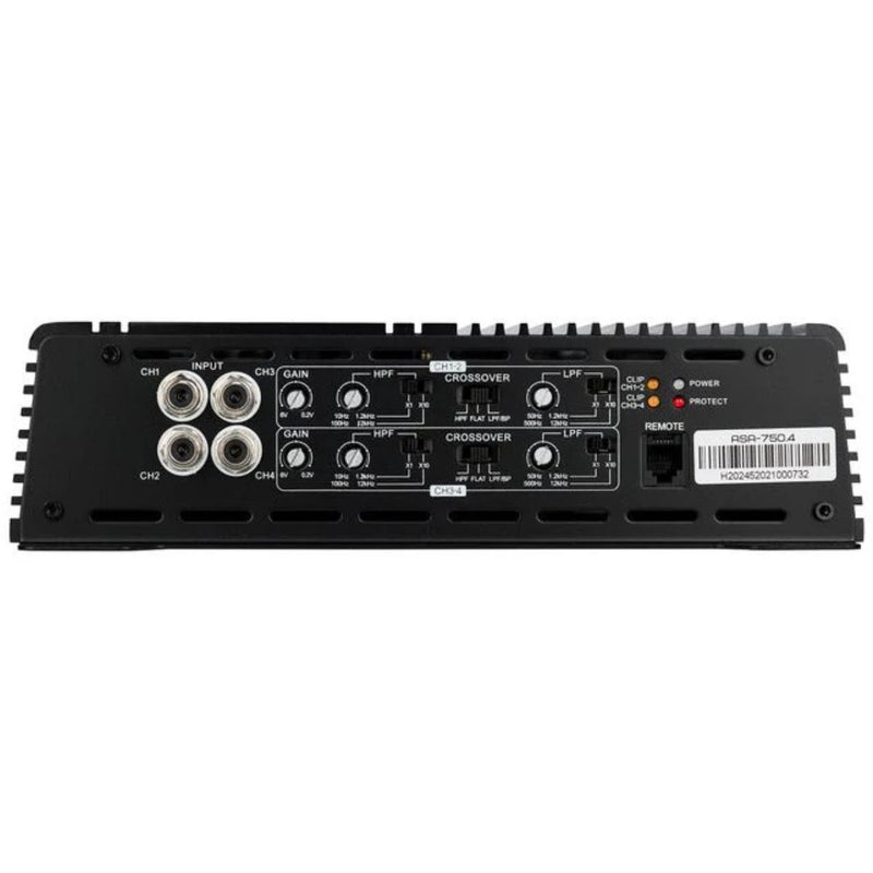 Deaf Bonce 750 Watt 1-Ohm 4-Channel Class D Apocalypse  Amplifier ASA-750.4