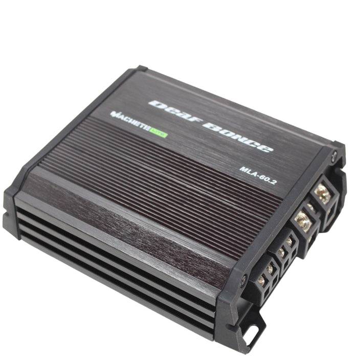 Deaf Bonce Machete 180W 2 ohm Class D 2-Channel Full Range Amplifier MLA-60.2