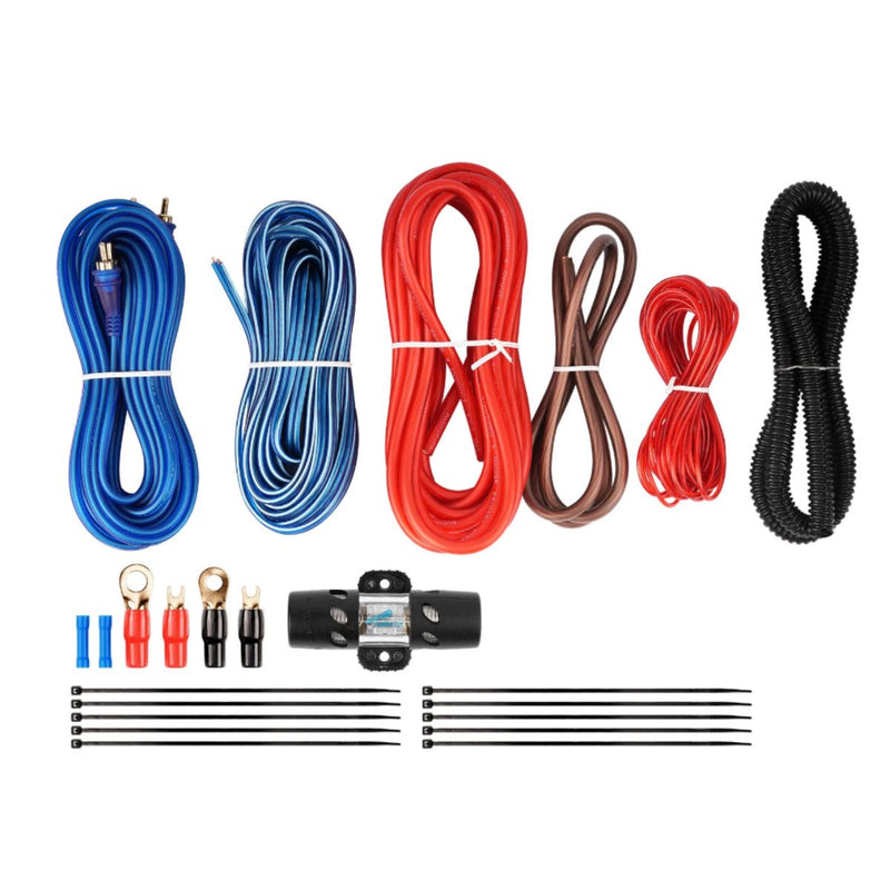 Audiopipe 4 Gauge Oxygen Free Copper Amplifier Wiring Kit, 2100W PKV-2100SX
