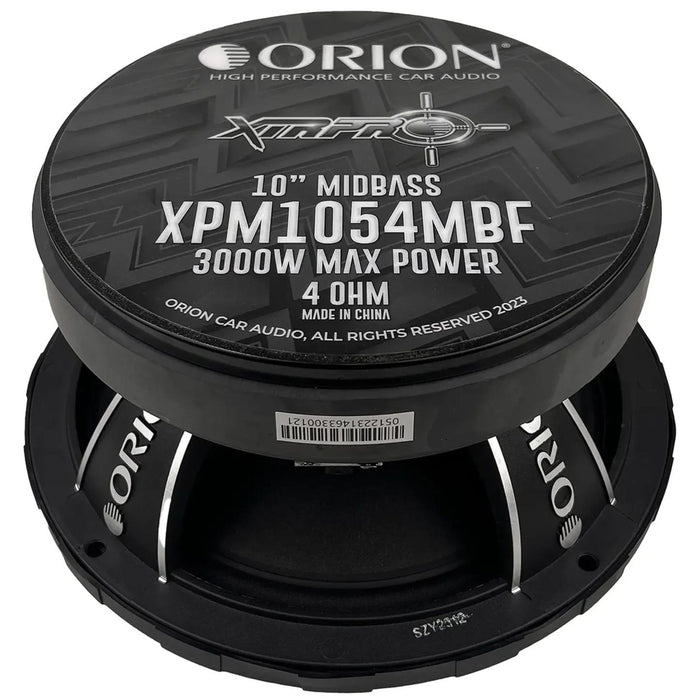 10" 4-Ohm 750 Watts RMS Midbass Pro Car Audio Speaker Orion XPM1054MBF