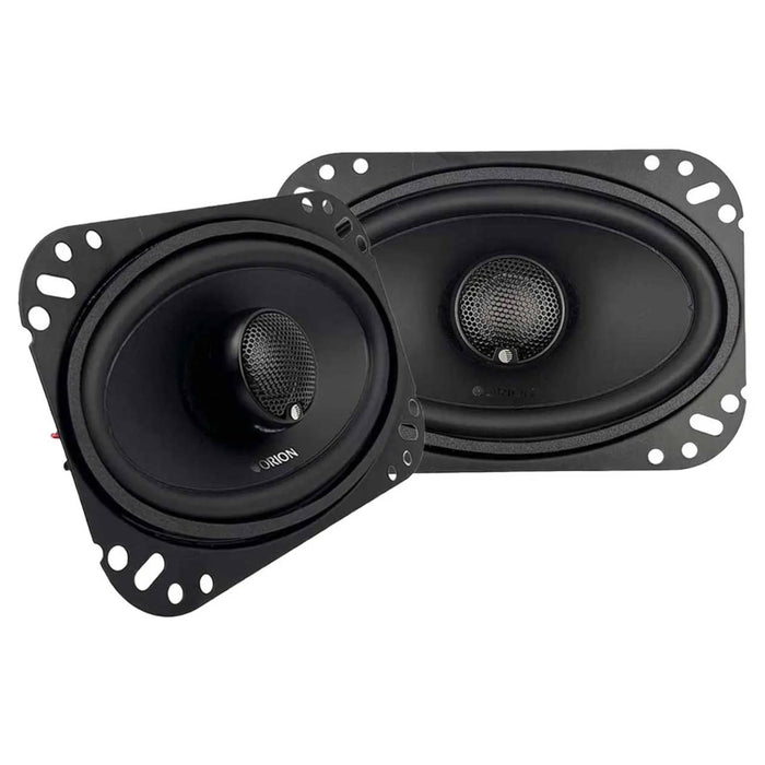 4x6" 50W RMS | 200W Peak 4-Ohm 2-Way Coaxial Speakers Orion XTR Series / XTR46.2