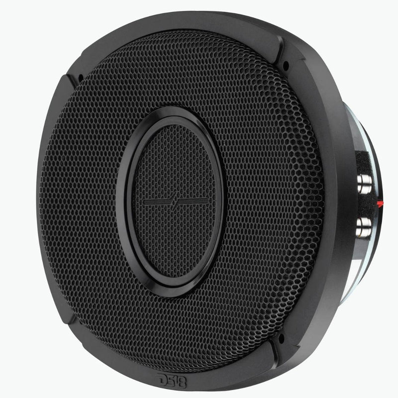 DS18 PRO-HY69.2MSL 6x9" 175W RMS 2 Ohm Slim Hybrid Neo Driver Speaker w Grille