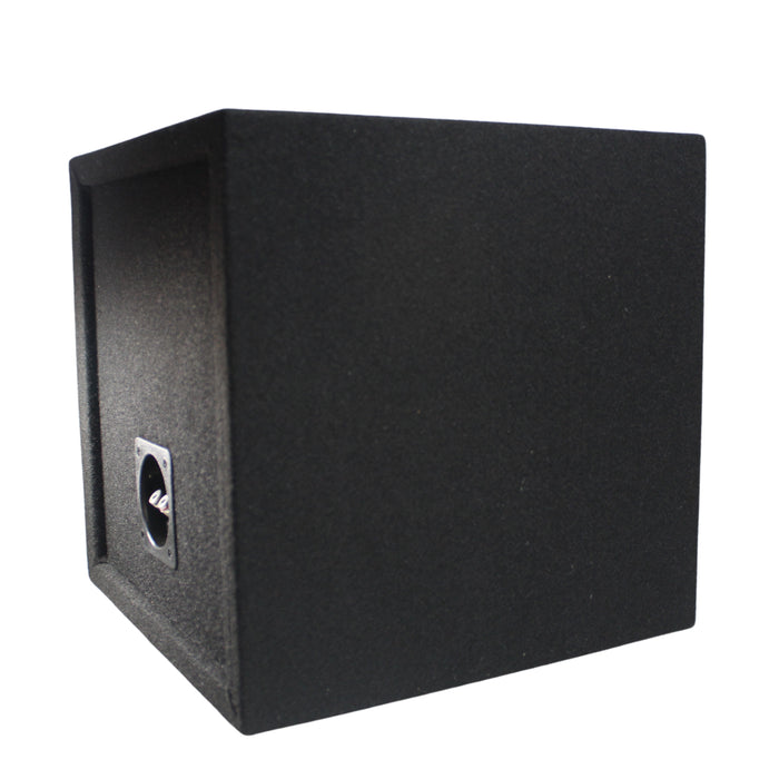 King Boxes 12" Single Sealed Carpeted Universal Subwoofer Box S12S