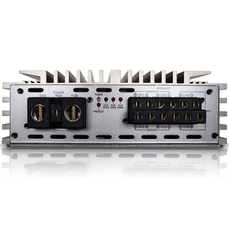 Sundown Audio SALT-2000.6 6 Channel Class D Car Amplifier 2000W RMS 1 Ohm