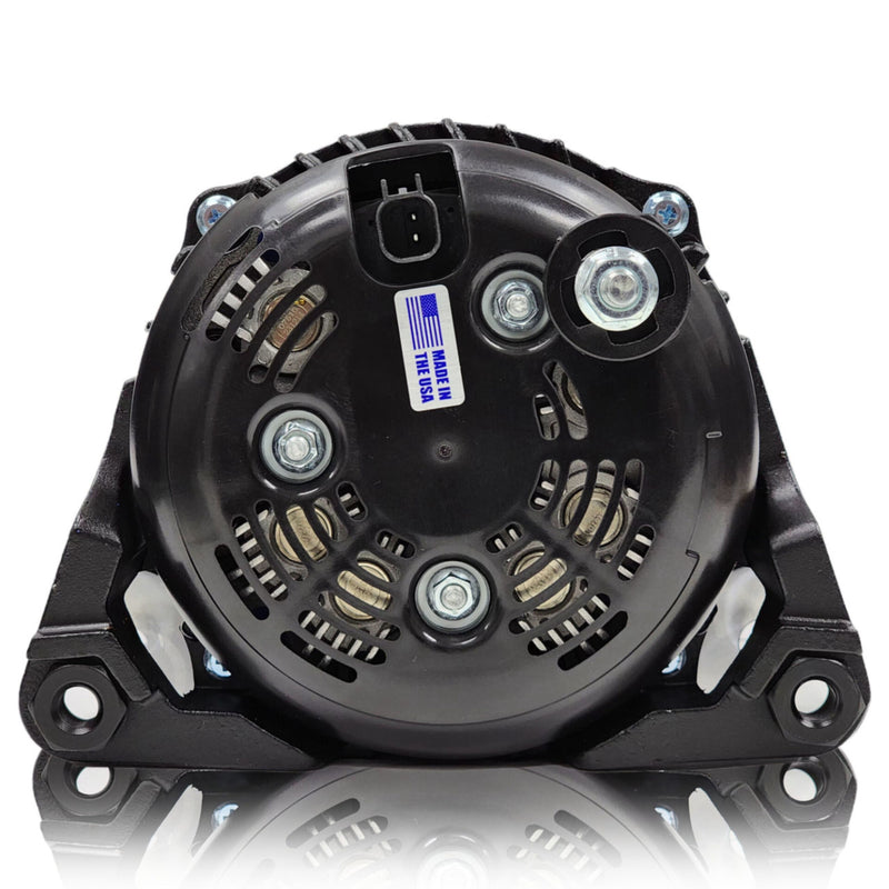 370-Amp Billet High Output Alternator for Dodge Ram HEMI Direct Fit Mechman