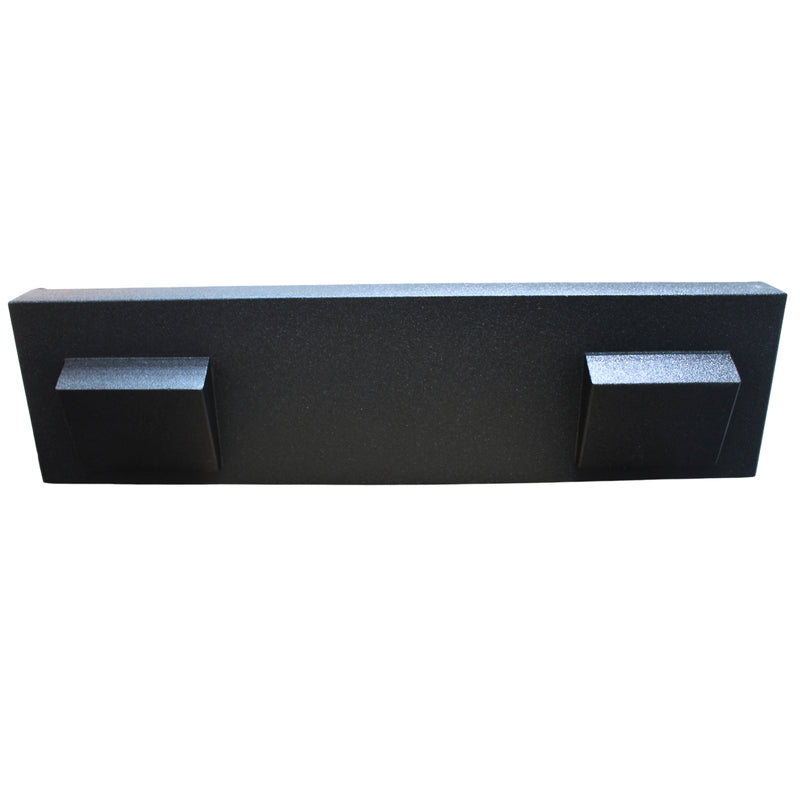 King Boxes 10" Dual Sprayed Sealed Box 14-18 Silverado/Sierra Crew Cab AK-G25-10