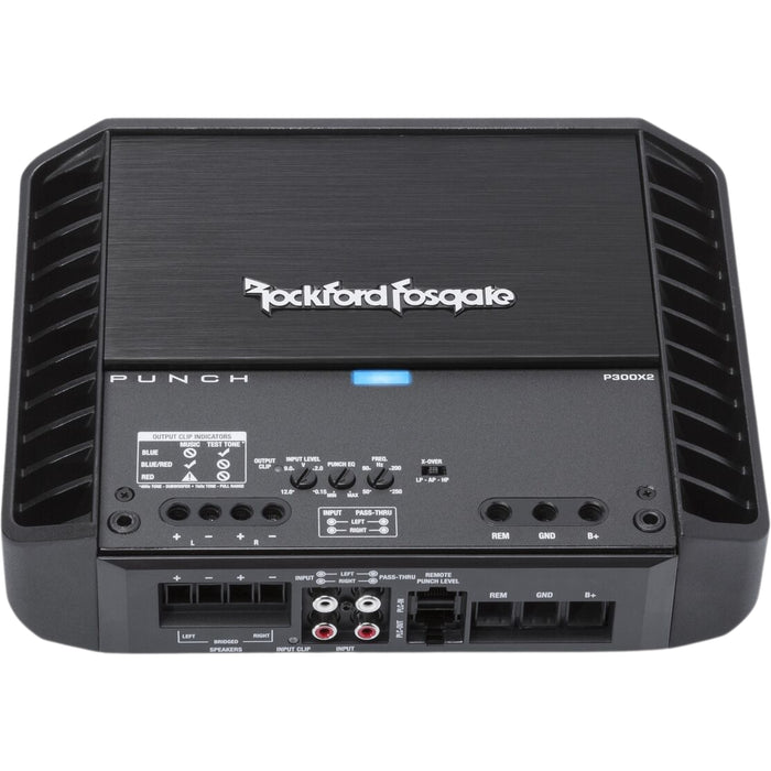 Rockford Fosgate PUNCH 300W 2-Channel Amplifier / P300X2