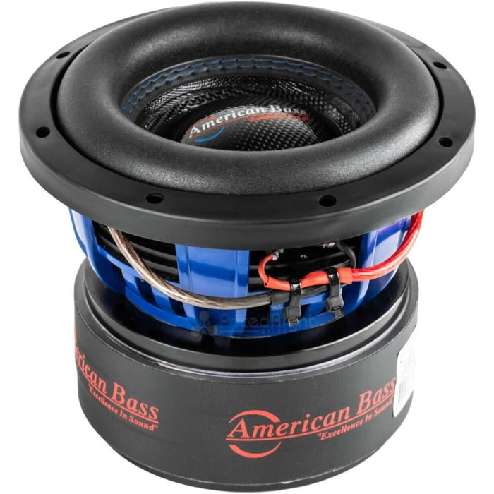 American Bass HD Version 2 Series 8" 400W RMS 2-Ohm DVC Subwoofer / HD-8-D2-V2