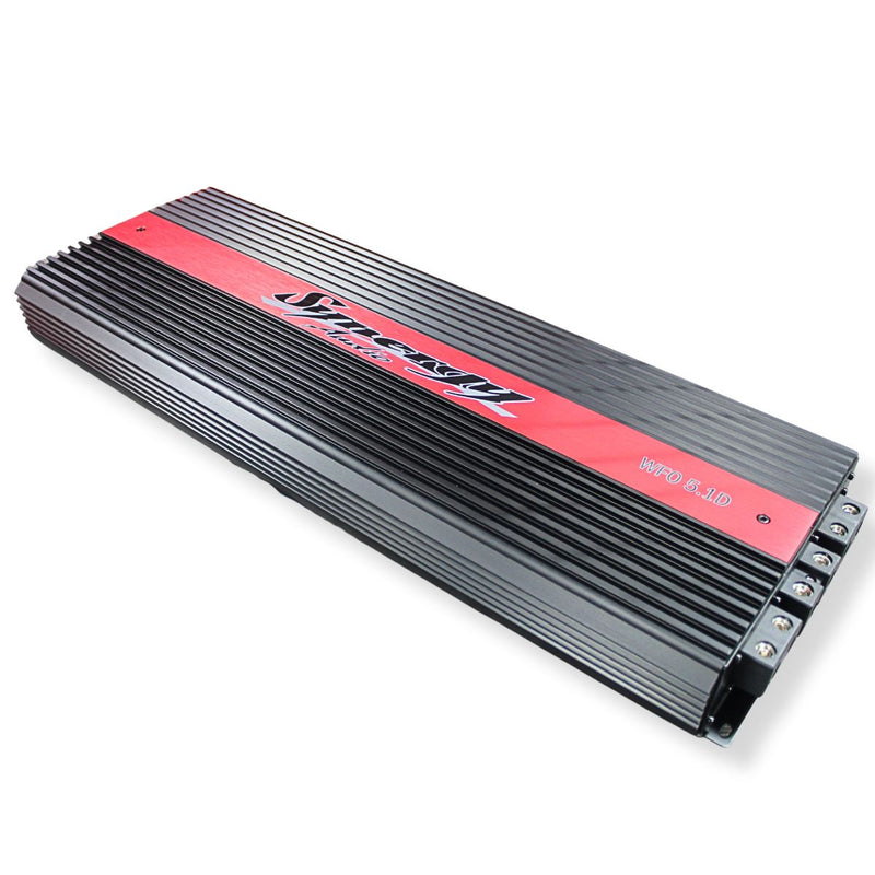 Synergy 7200 Watts RMS 1-Ohm Monoblock Class D Korean Amplifier WFO 5.1D