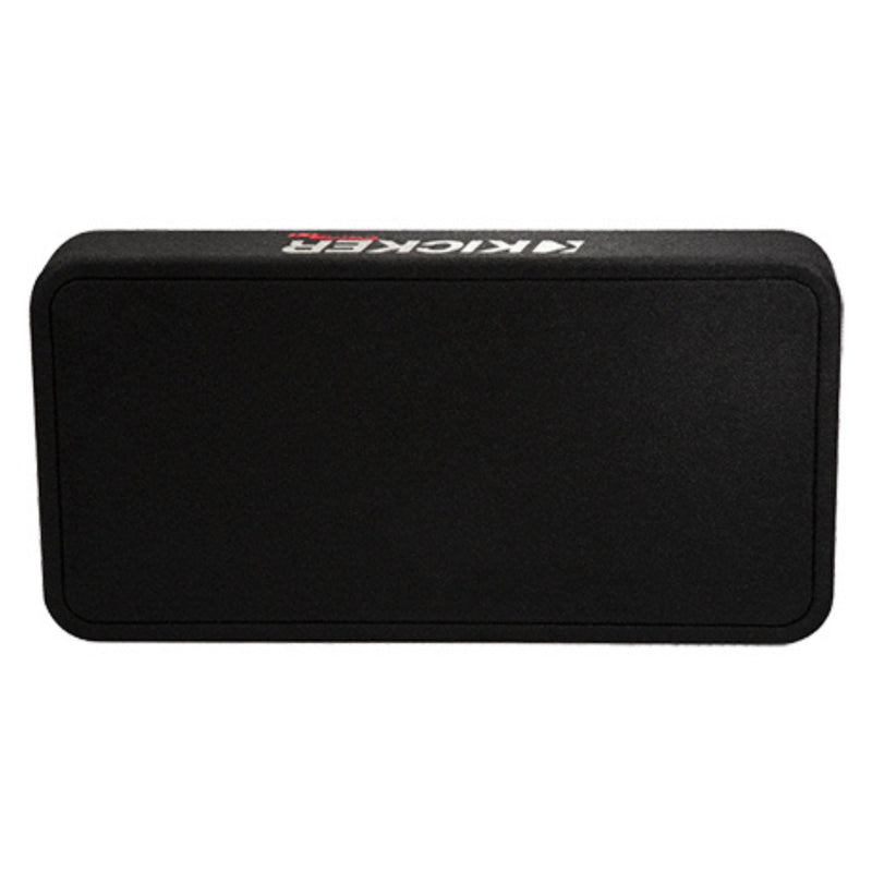 Kicker CompRT Series Dual 10" 2 Ohm Loaded Subwoofer Enclosure 48TCWRT102