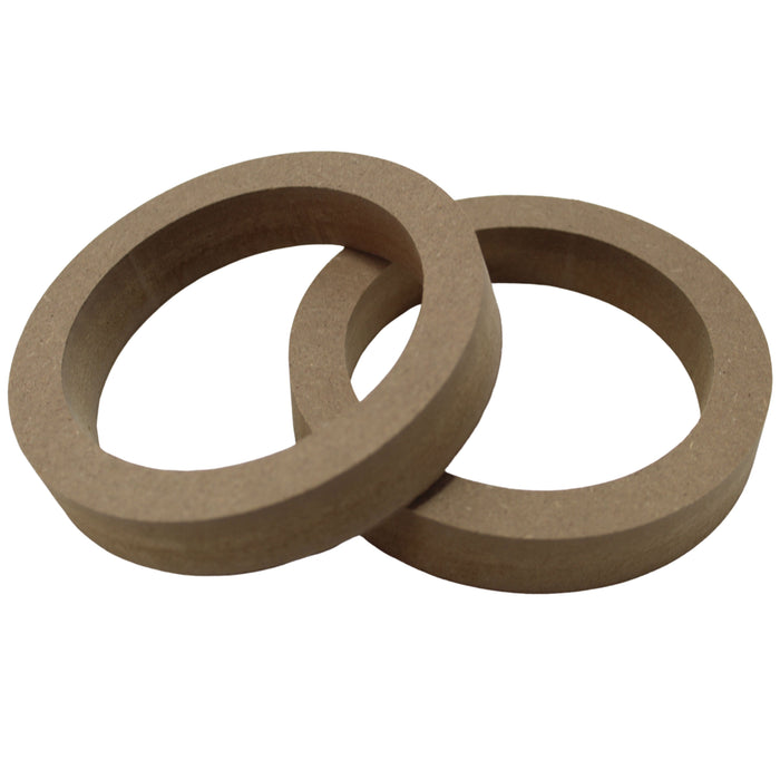 Pipeman's Installation Solution 3.5" Diameter 1/2-inch Spacer MDF Wood Ring Pair