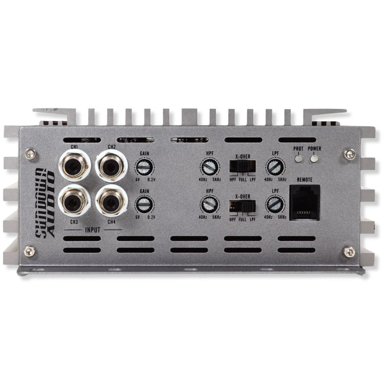 Sundown Audio 1.2k Watt RMS 2-Ohm 4-Channel Class-A/B Amplifier SAE-200.4-V4